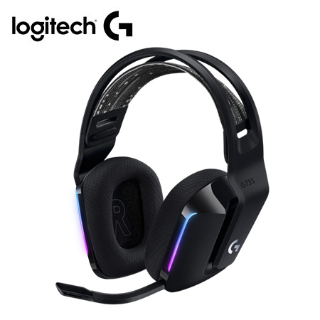 AUDIFONO C/MICROF. LOGITECH G733 LIGHTSPEED BLACK (981-000863)-P